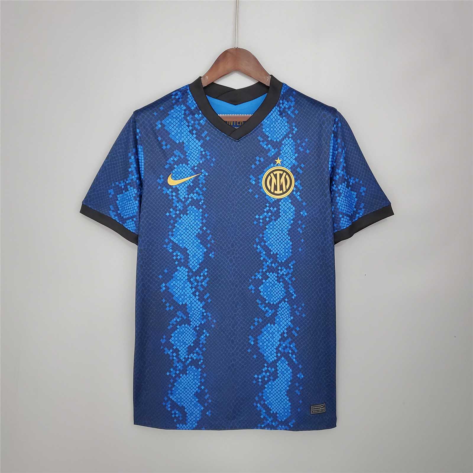 Inter Milan Retro Soccer Jersey Home Custom Shirt 2021/22 - Jersey