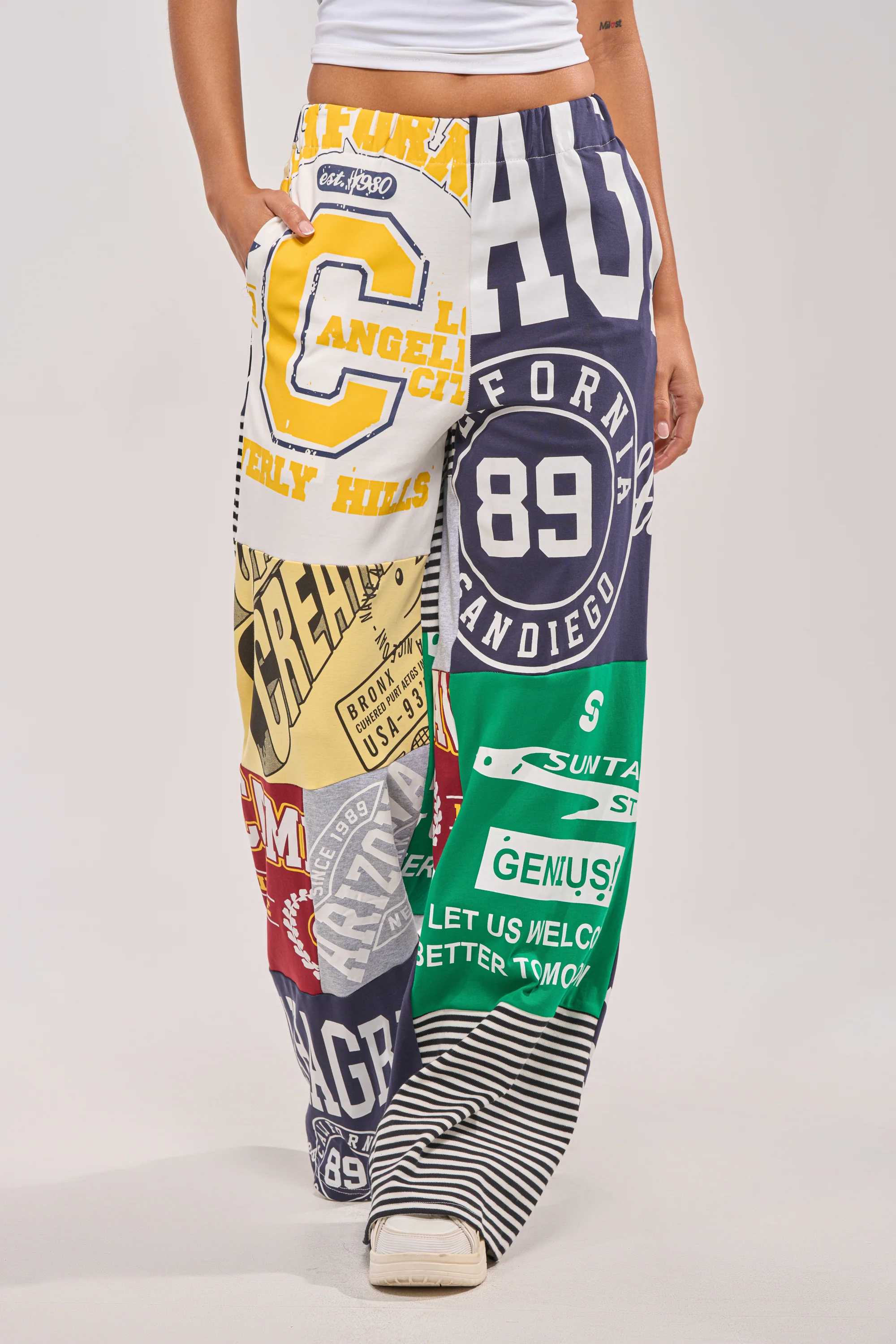 GAME TIME PATCHWORK JOGGER - Akira Wear