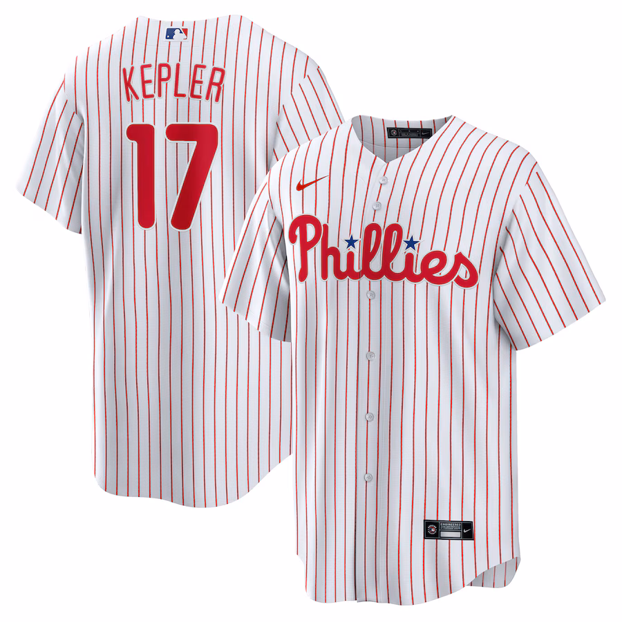 Men's Philadelphia Phillies Max Kepler Nike White Home Replica Jersey - Jersey