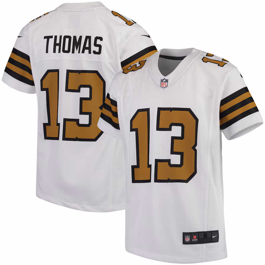 Youth New Orleans Saints Michael Thomas Nike White Game Jersey - Jersey