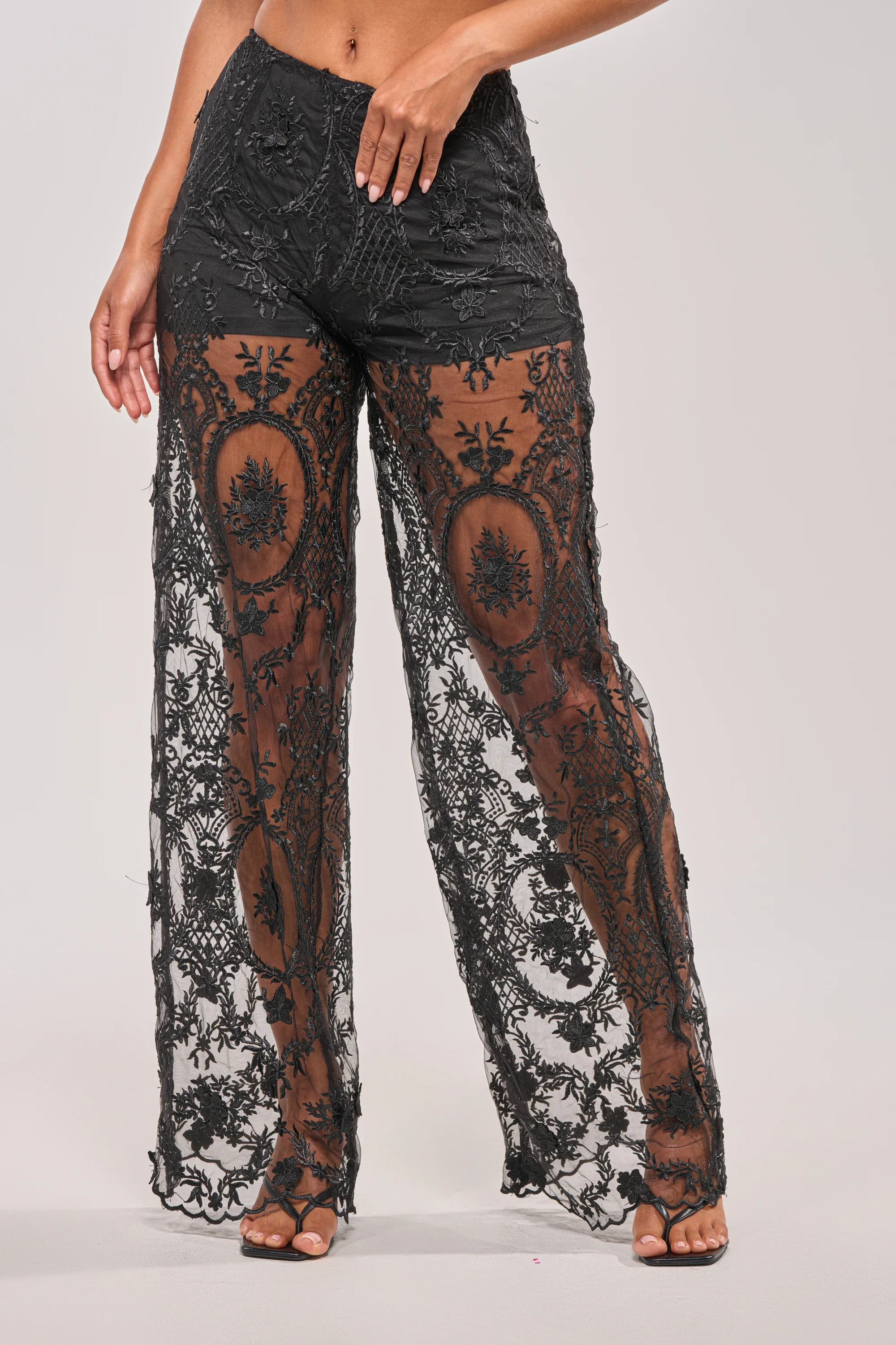SUPER LUXE WIDE-LEG PANT - Akira Wear