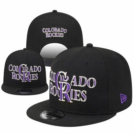 MLB Colorado Rockies Stitched Snapback Hats 2026.1-02 - Jersey