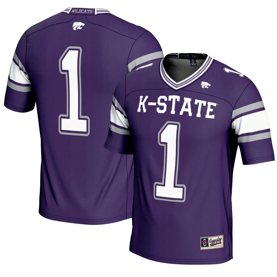 Youth GameDay Greats #1 Purple Kansas State Wildcats Football Jersey - Jersey