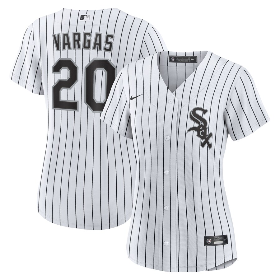 Women's Chicago White Sox Miguel Vargas Nike White Home Replica Jersey - Jersey