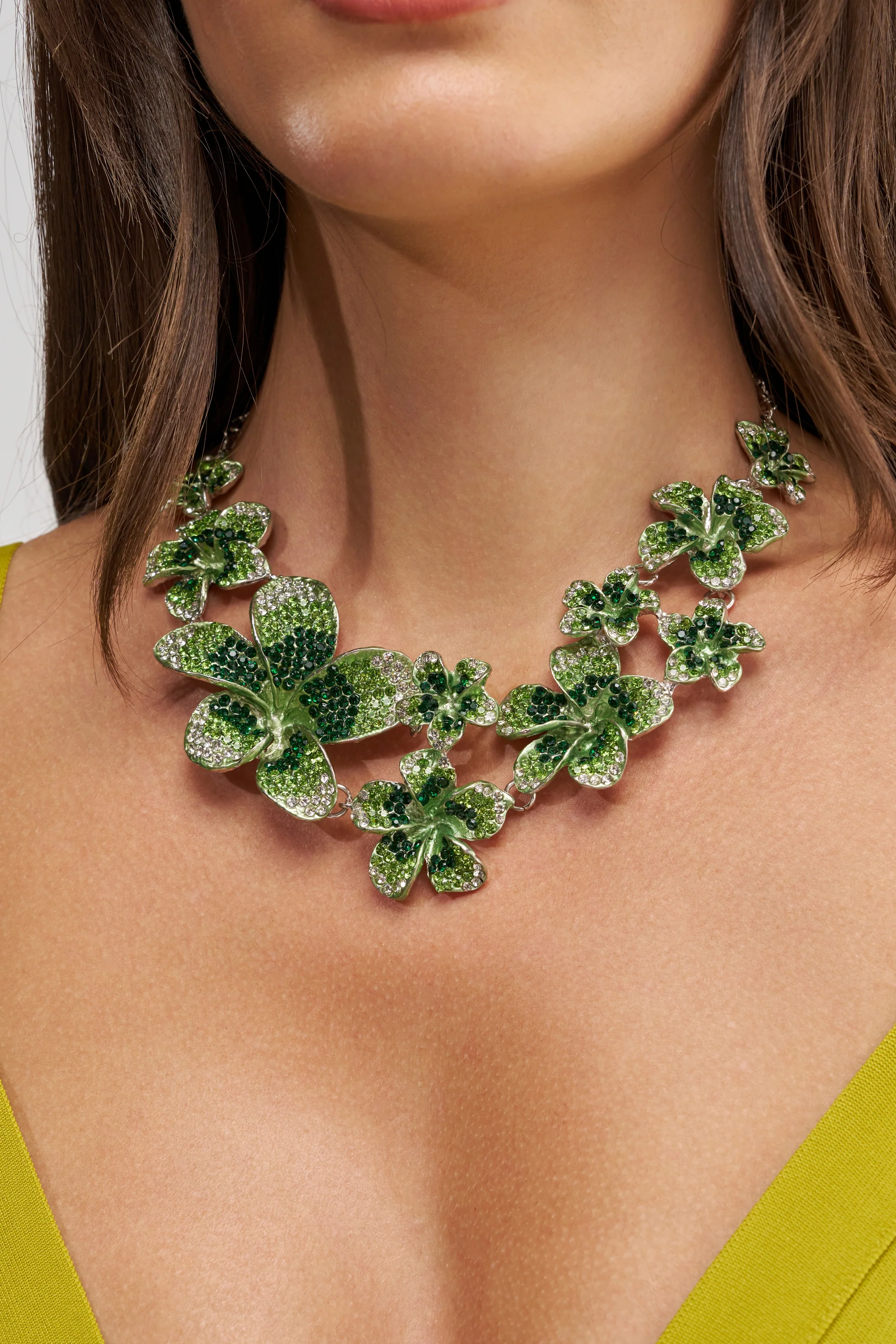 TO THE GARDEN STATEMENT NECKLACE - Akira Wear
