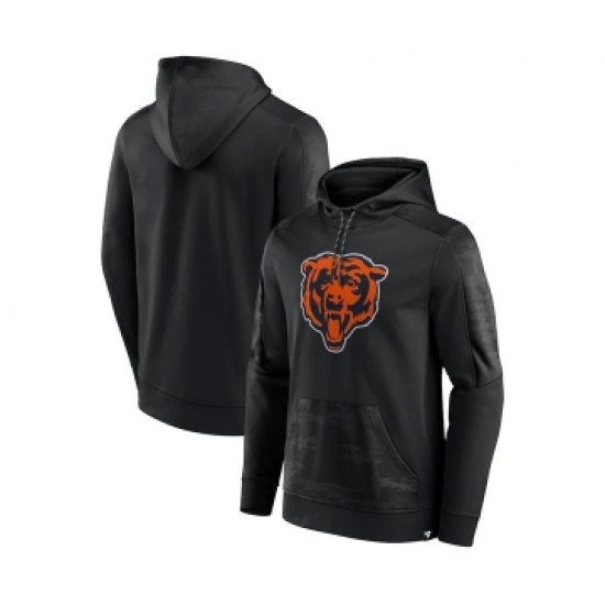 Men's Chicago Bears Black On The Ball Pullover Hoodie - Jersey