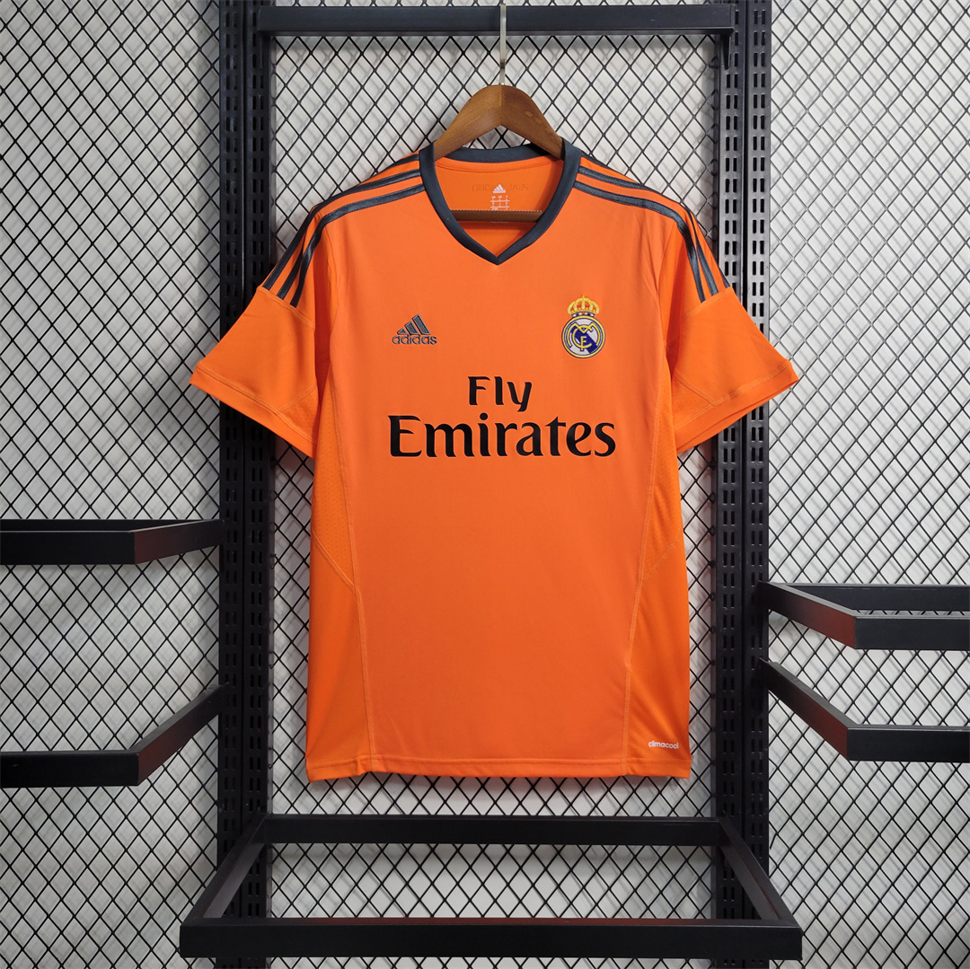 Real Madrid Retro Jersey Third Away Custom Soccer Shirt 2013/14 - Jersey