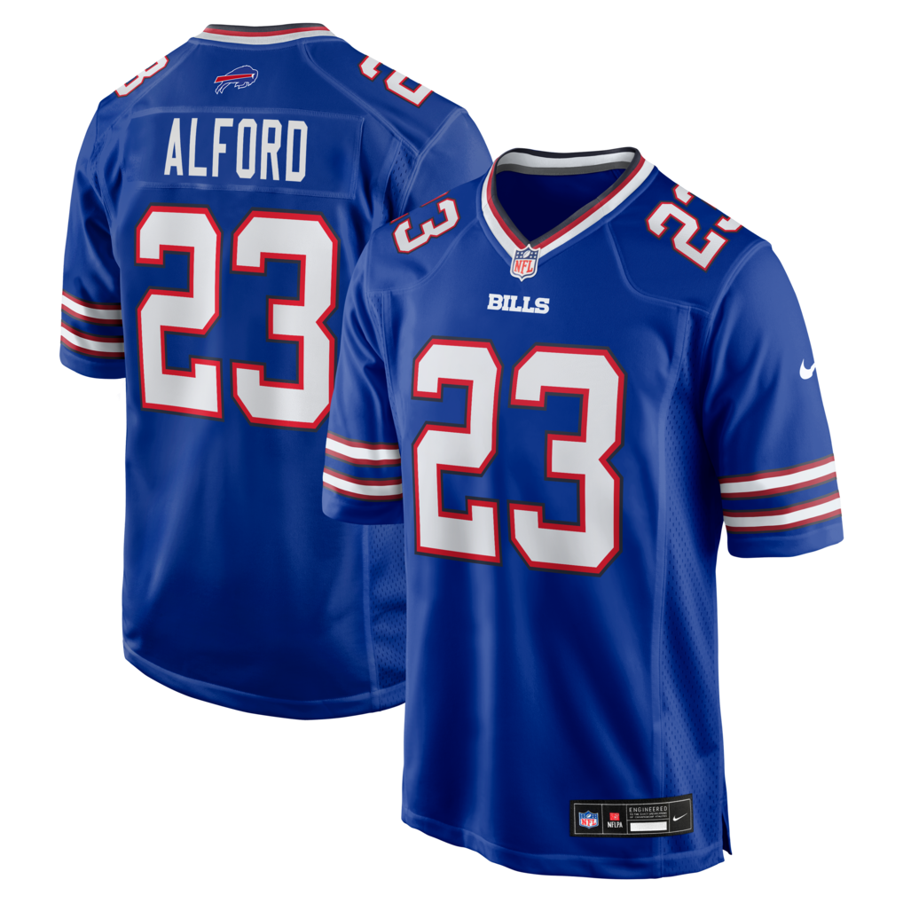 Men's Buffalo Bills Dee Alford Nike Royal Team Game Jersey - Jersey