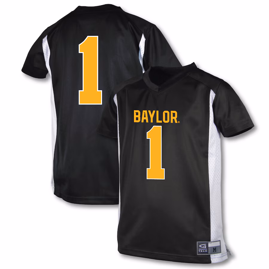 Youth Garb #1 Black Baylor Bears Football Jersey - Jersey