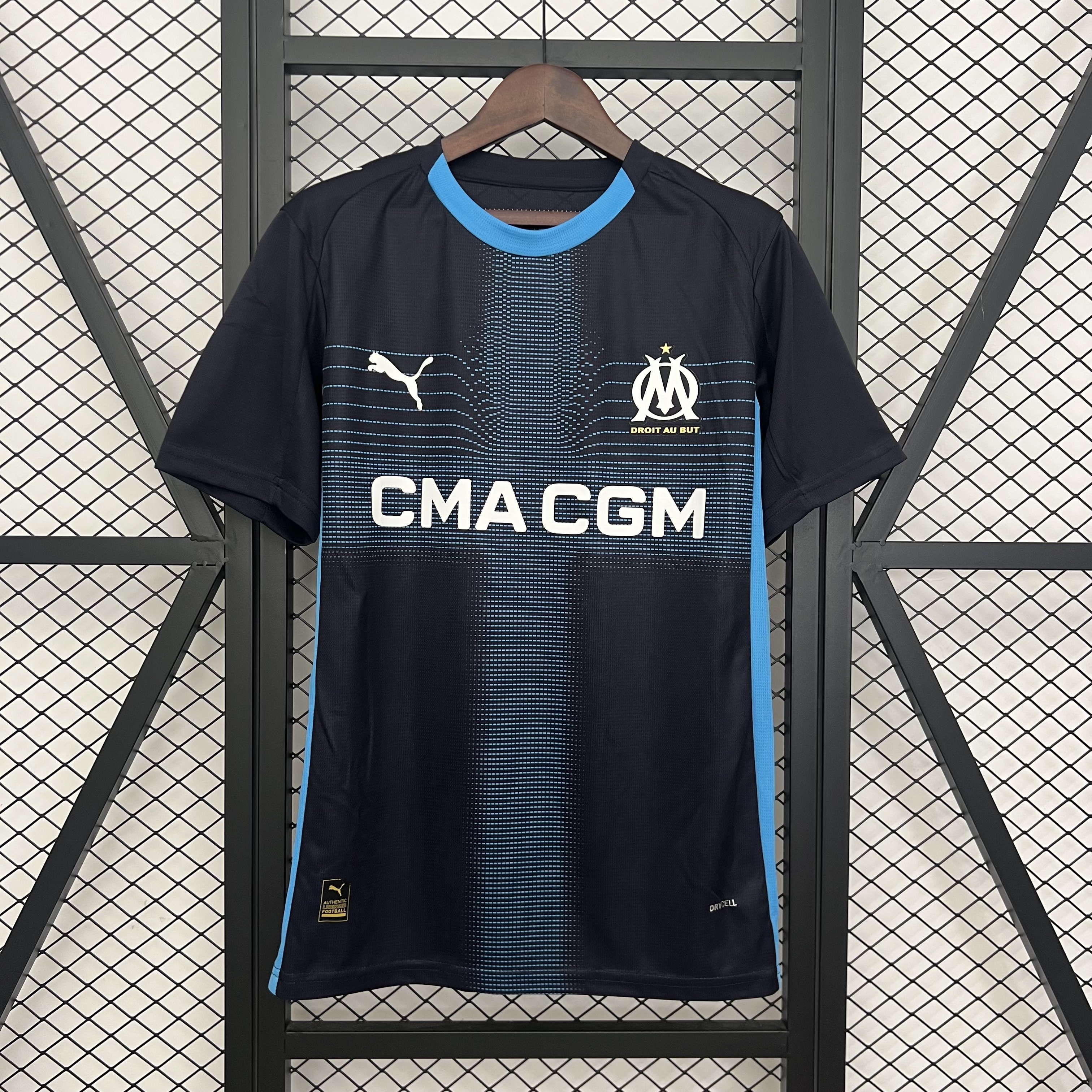 Marseille Soccer Jersey Away Custom Shirt 2025/26 - Jersey