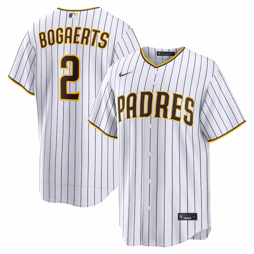 Men's San Diego Padres Xander Bogaerts Nike White Home Replica Jersey - Jersey