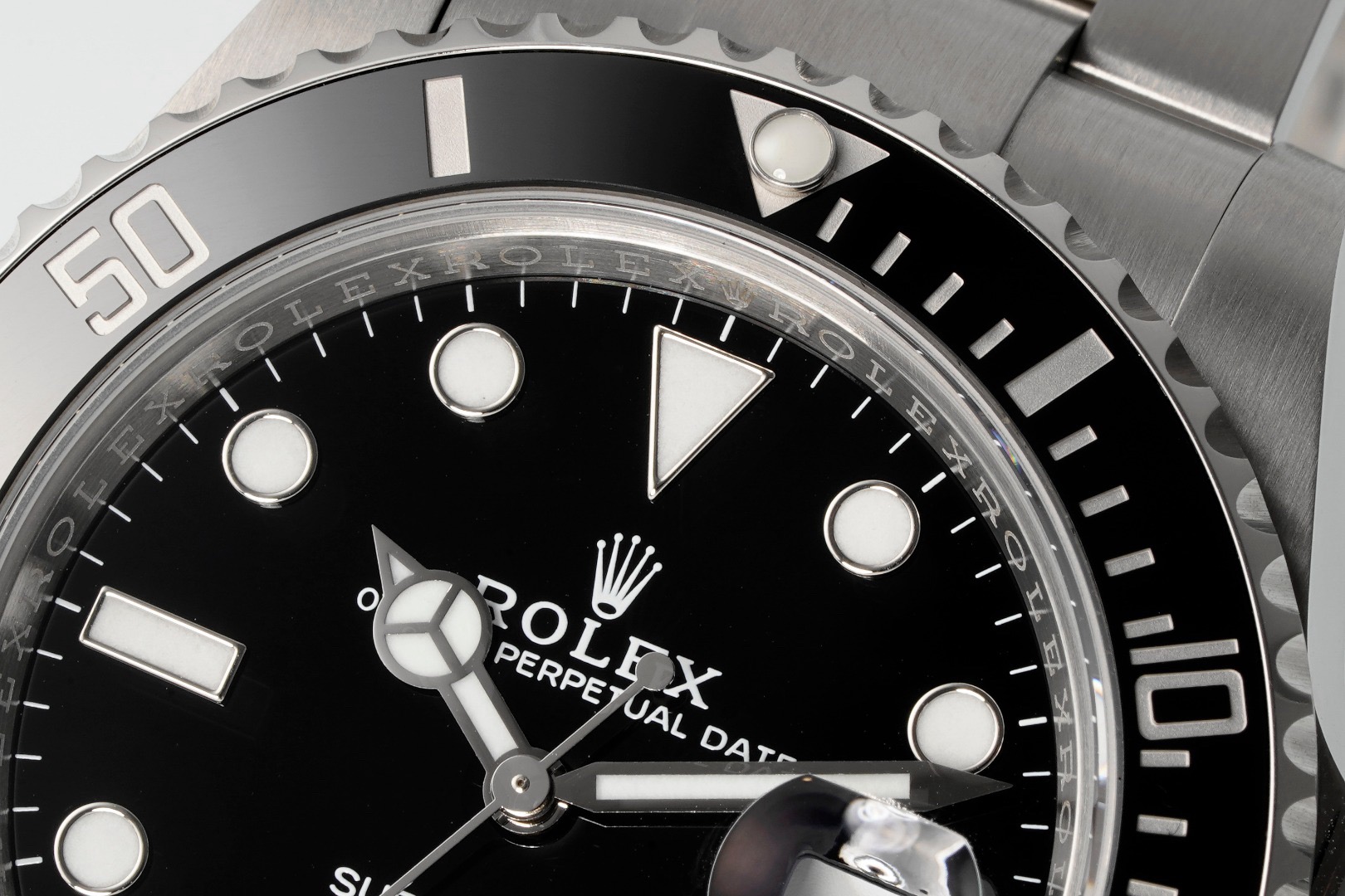 Code No. 3 Rolex Submariner Date Black Dial 