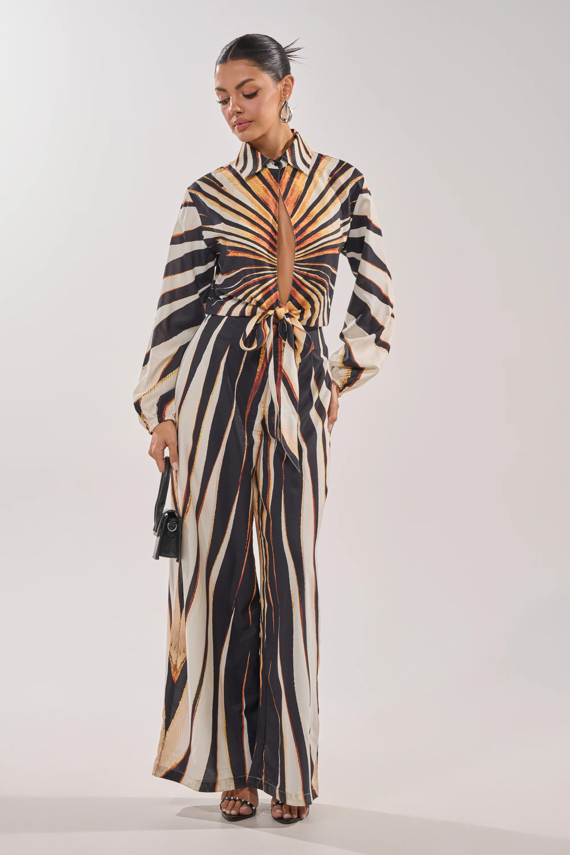 FIERCE INSTINCTS LONG SLEEVE JUMPSUIT - Akira Wear