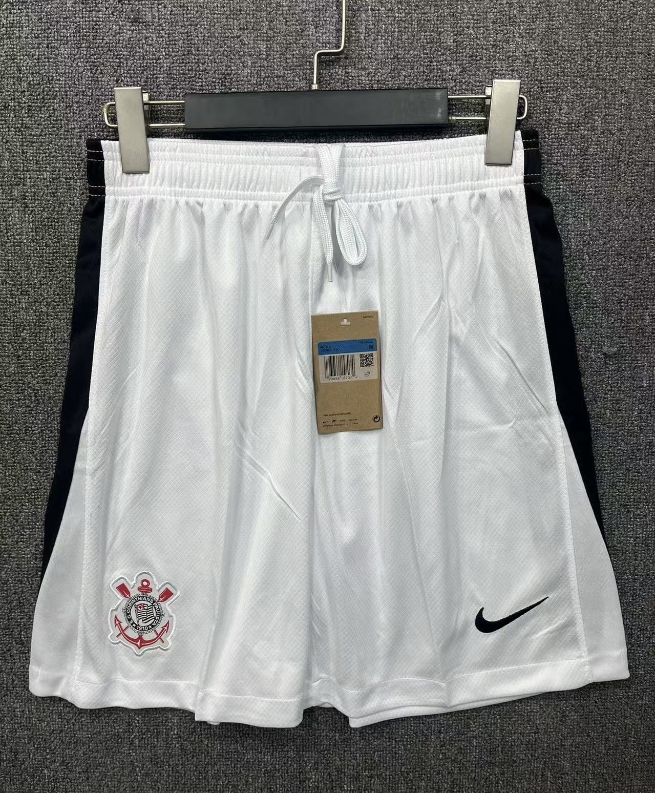 Corinthians Soccer Jersey Away Custom Shorts 2025 - Jersey