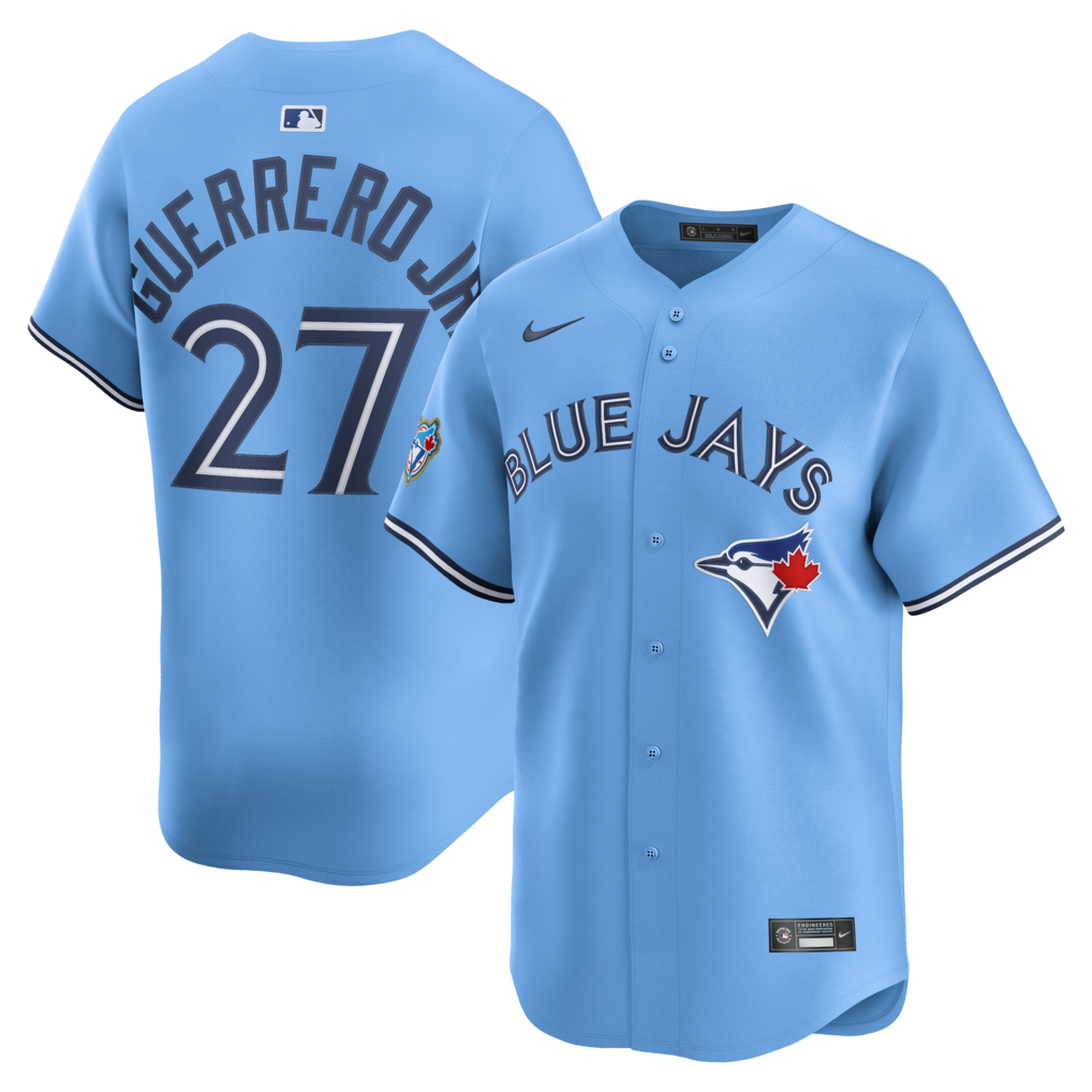 Men's Toronto Blue Jays Vladimir Guerrero Jr. Nike Powder Blue Alternate Limited Jersey - Jersey