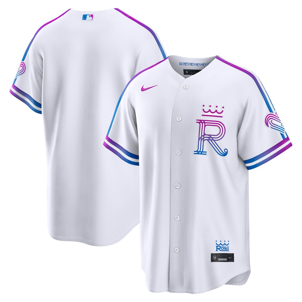 Men's Kansas City Royals  Nike White 2026 City Connect Stadium Jersey - Jersey