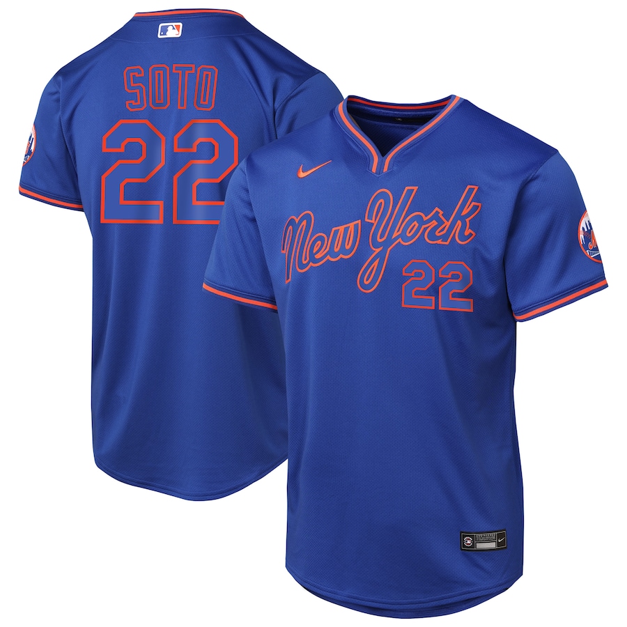 Youth New York Mets Juan Soto Nike Royal Alternate 2 Limited Jersey - Jersey