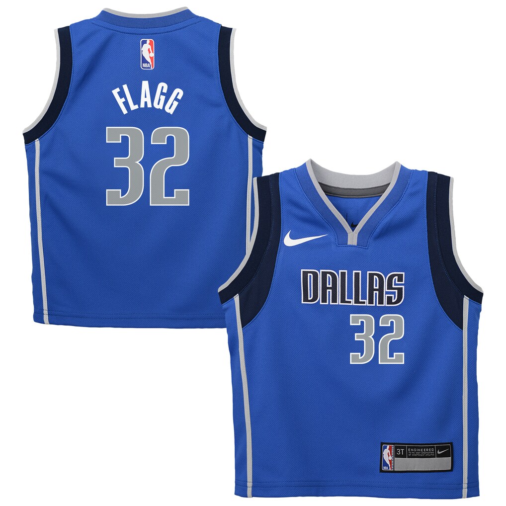 Preschool Dallas Mavericks Cooper Flagg Nike Blue Swingman Player Jersey - Icon Edition - Jersey
