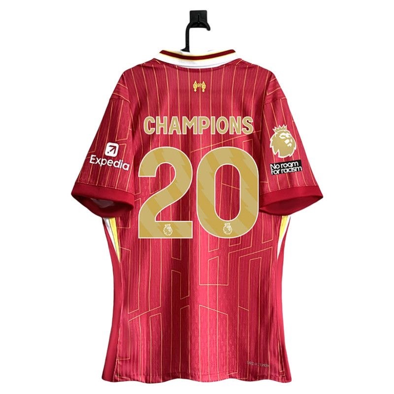 Liverpool Football Jersey 20 Champions Custom Shirt 2024/25 - Jersey