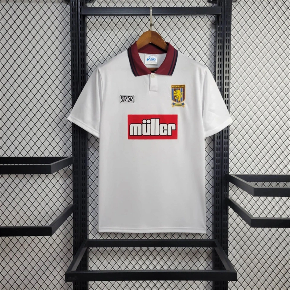 Aston Villa Retro Football Jersey Third Away Custom Shirt 1994-95 - Jersey