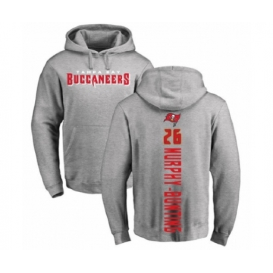 Football Tampa Bay Buccaneers #26 Sean Murphy-Bunting Ash Backer Pullover Hoodie - Jersey