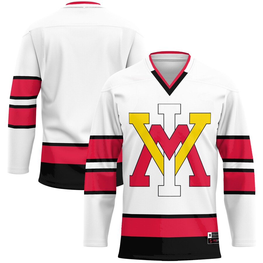 Men's GameDay Greats White Virginia Military Institute Keydets Hockey Jersey - Jersey