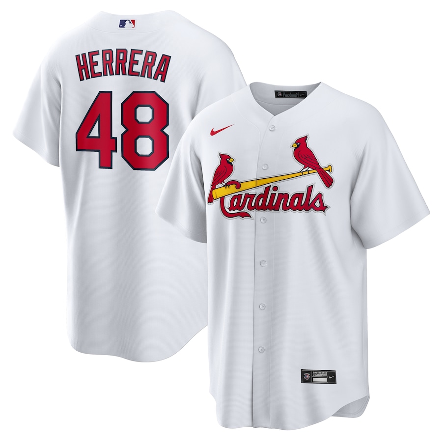 Men's St. Louis Cardinals Iván Herrera Nike White Home Replica Jersey - Jersey