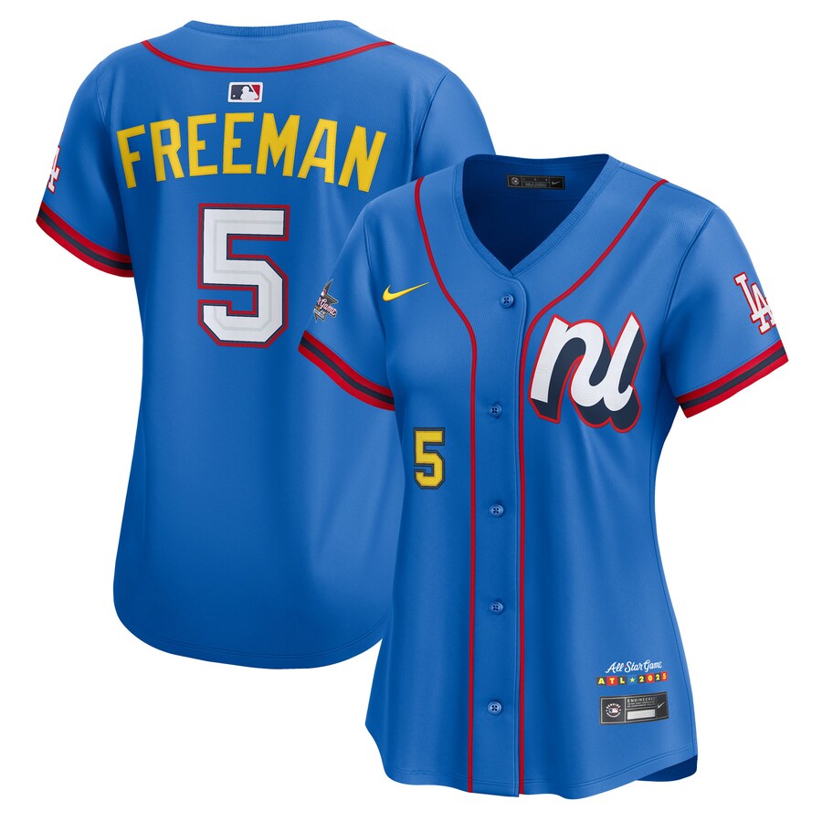 Women's National League Freddie Freeman Nike Blue 2025 All-Star Edition Limited Player Jersey - Jersey