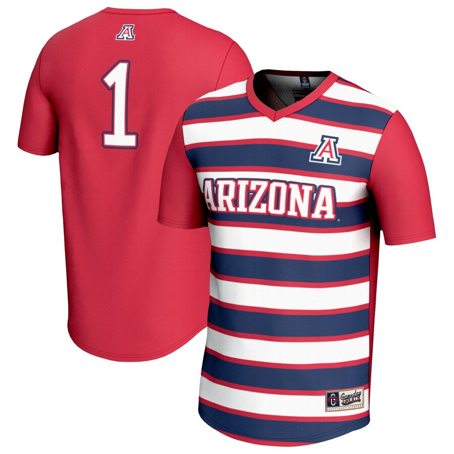 Youth GameDay Greats #1 Red Arizona Wildcats Lightweight Soccer Fashion Jersey - Jersey
