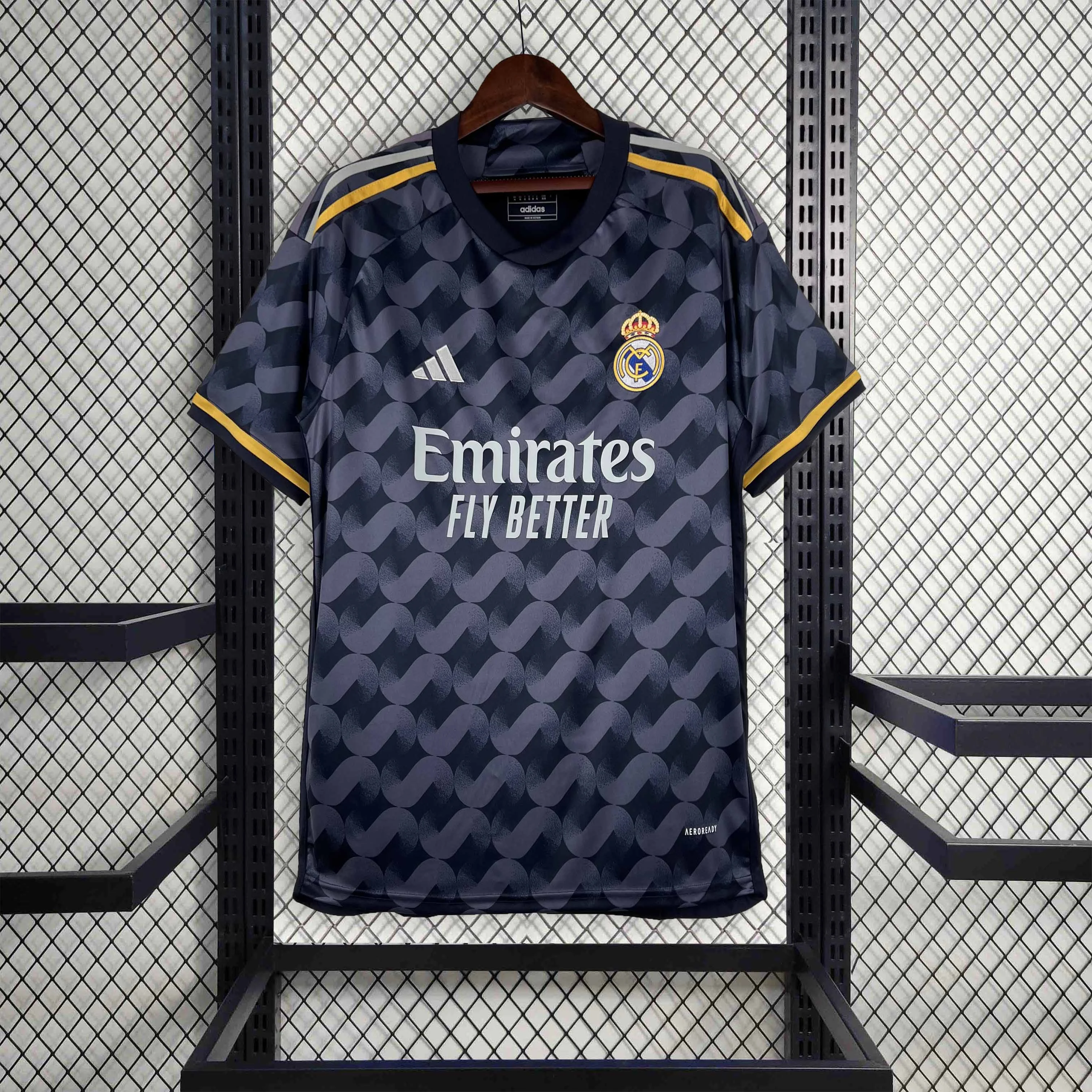 Real Madrid Soccer Jersey Away Custom Shirt 2023/24 - Jersey