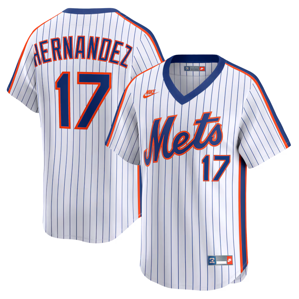 Men's New York Mets Keith Hernandez Nike White Cooperstown Collection Limited Jersey - Jersey