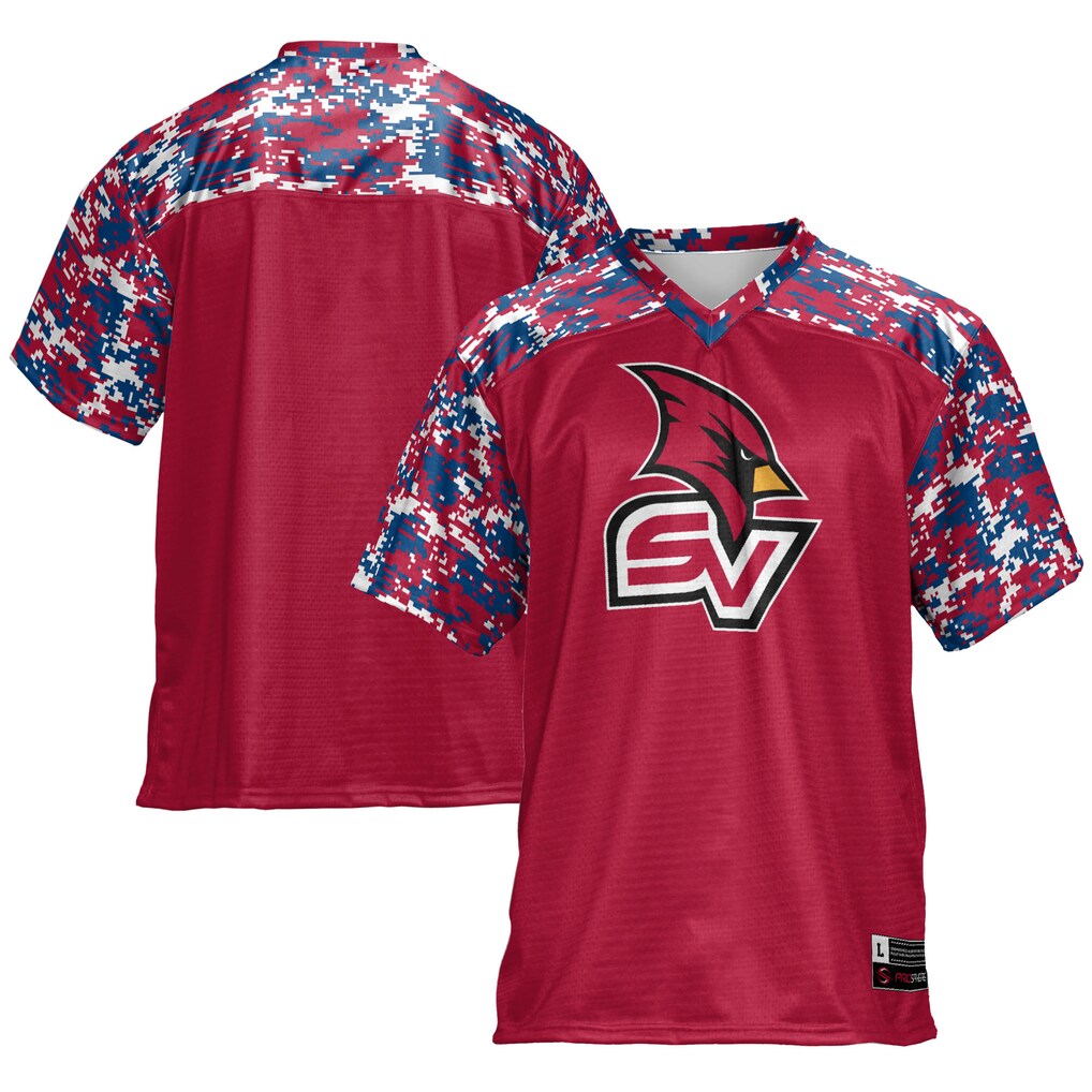 Men's GameDay Greats Red Saginaw Valley State Cardinals Football Jersey - Jersey