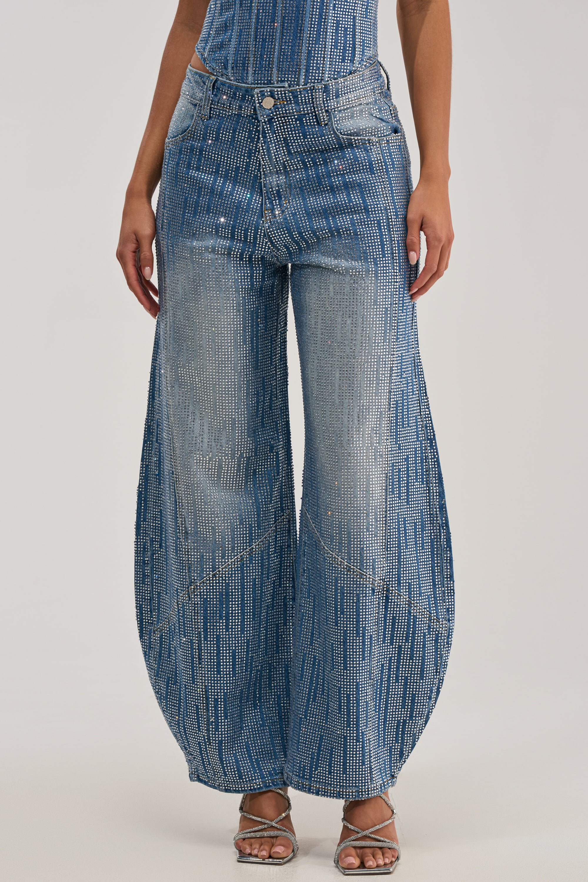 MIND SPINNING EMBELLISHED DENIM - Akira Wear