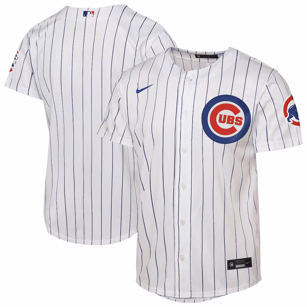 Youth Chicago Cubs Nike White Home Stadium Jersey - Jersey