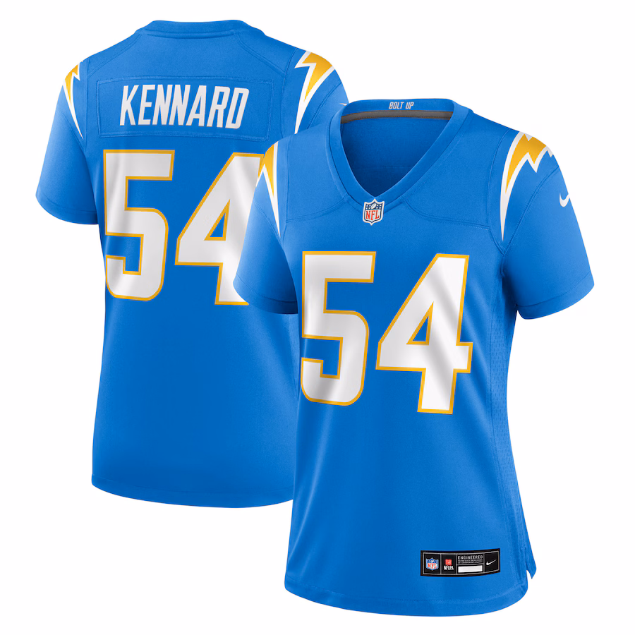Women's Los Angeles Chargers Kyle Kennard Nike Powder Blue Team Game Jersey - Jersey