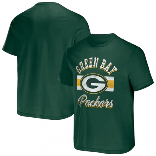 Men's Green Bay Packers Green X Darius Rucker Collection Stripe T Shirt - Jersey