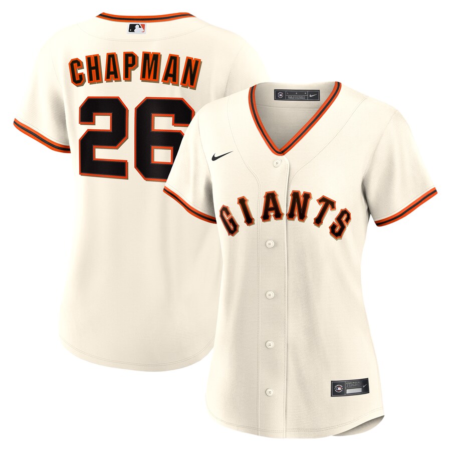 Women's San Francisco Giants Matt Chapman Nike Cream Home Replica Jersey - Jersey