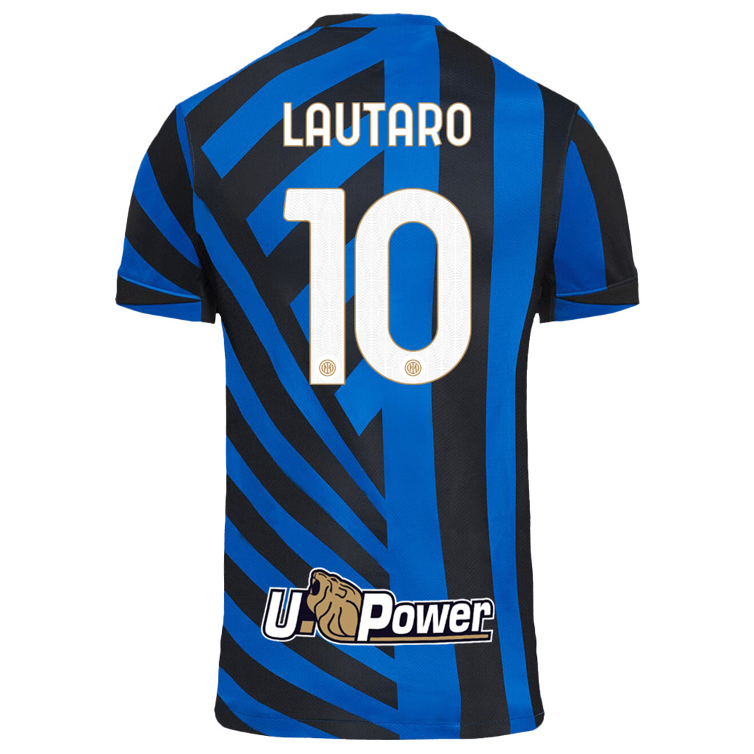 LAUTARO #10 Inter Milan Soccer Jersey Home Custom Shirt 2024/25 - Jersey