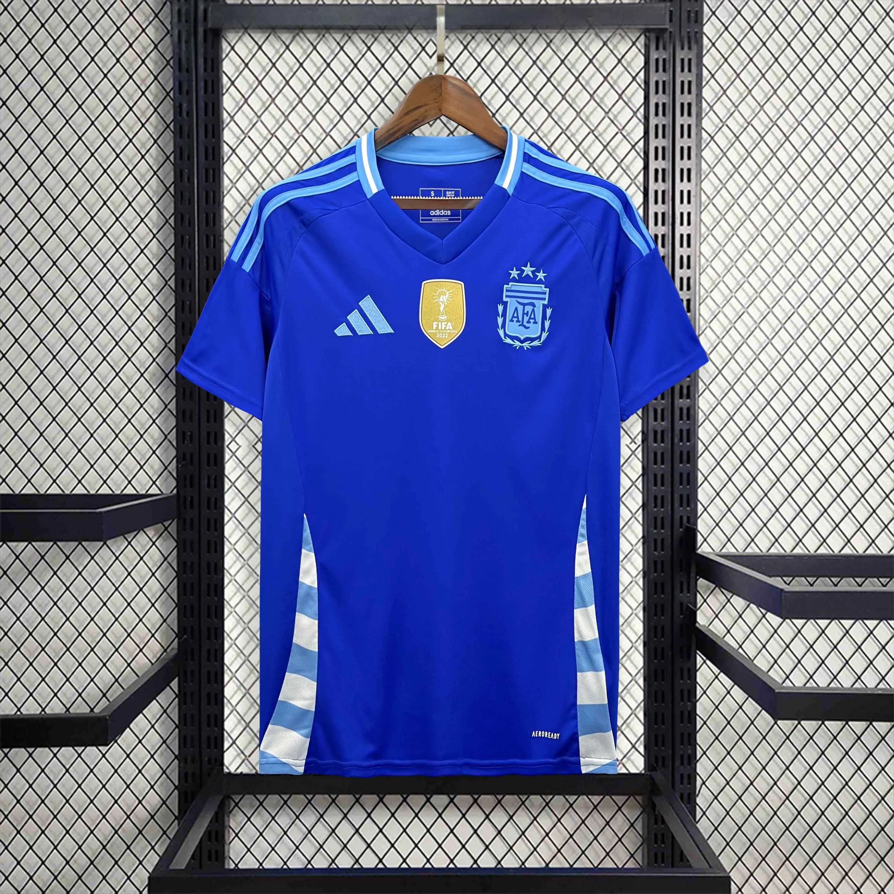 Argentina Soccer Jersey Away Custom Shirt 2024 - Jersey