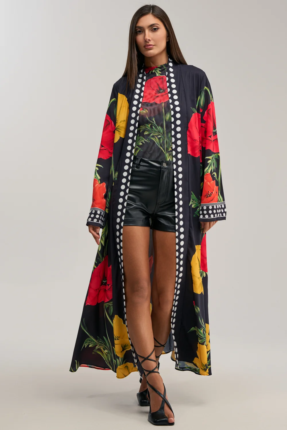 BELLADONNA SATIN DUSTER - Akira Wear