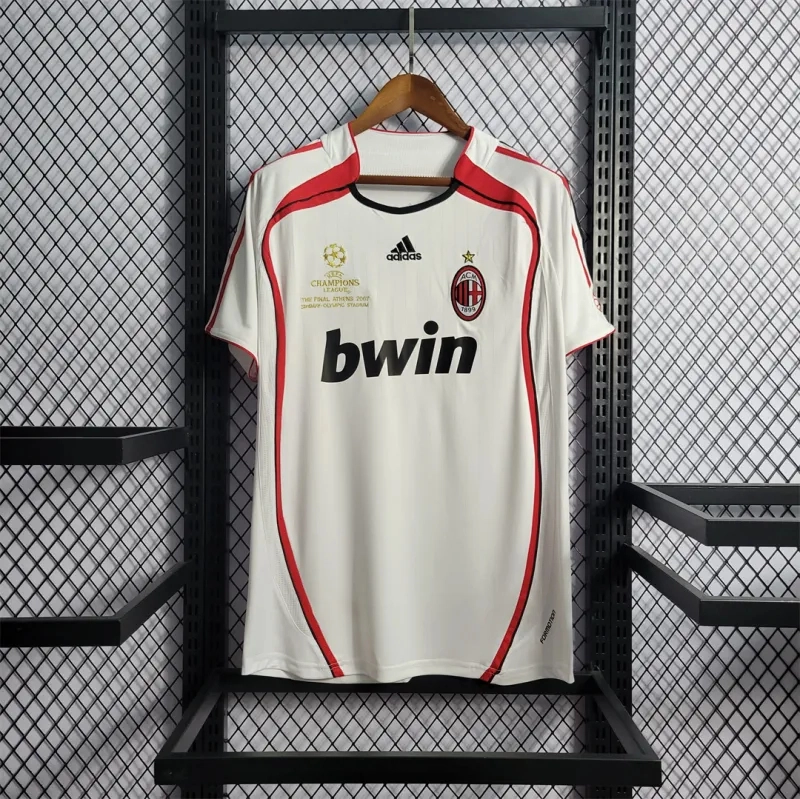 AC Milan Retro Soccer Jersey Away UCL Final Custom Shirt 2006/07 - Jersey