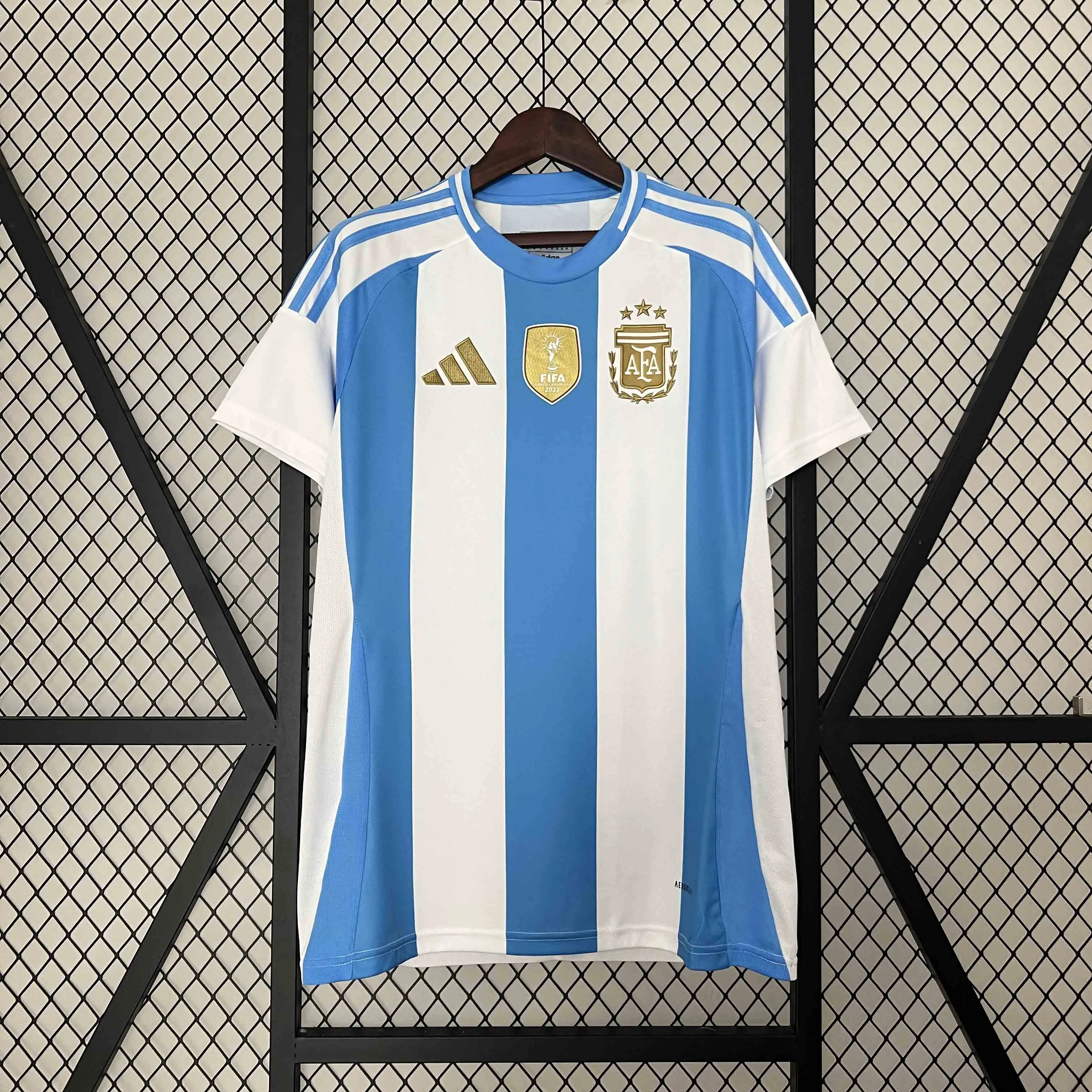 Argentina Soccer Jersey Home Custom Shirt 2024 - Jersey