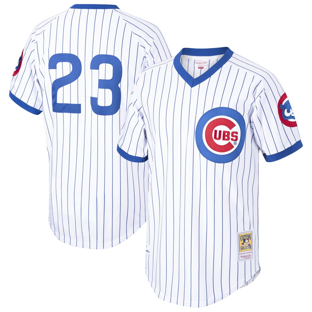 Men's Chicago Cubs Ryne Sandberg White Cooperstown Collection 1987 Authentic Player Jersey - Jersey