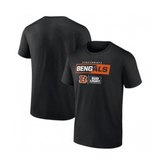 Men's Cincinnati Bengals Black x Bud Light T-Shirt - Jersey
