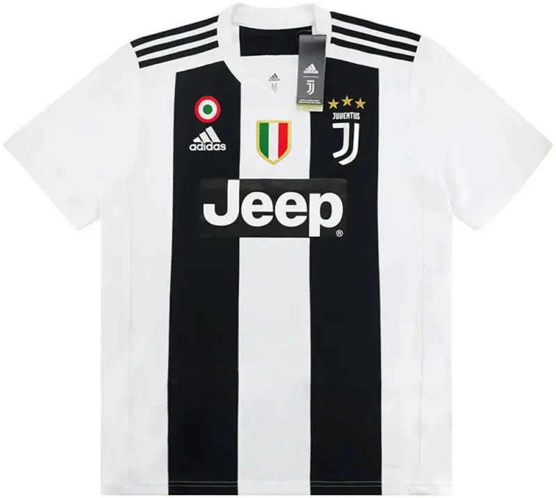 Juventus Retro Soccer Jersey Home Custom Shirt 2018-19 - Jersey