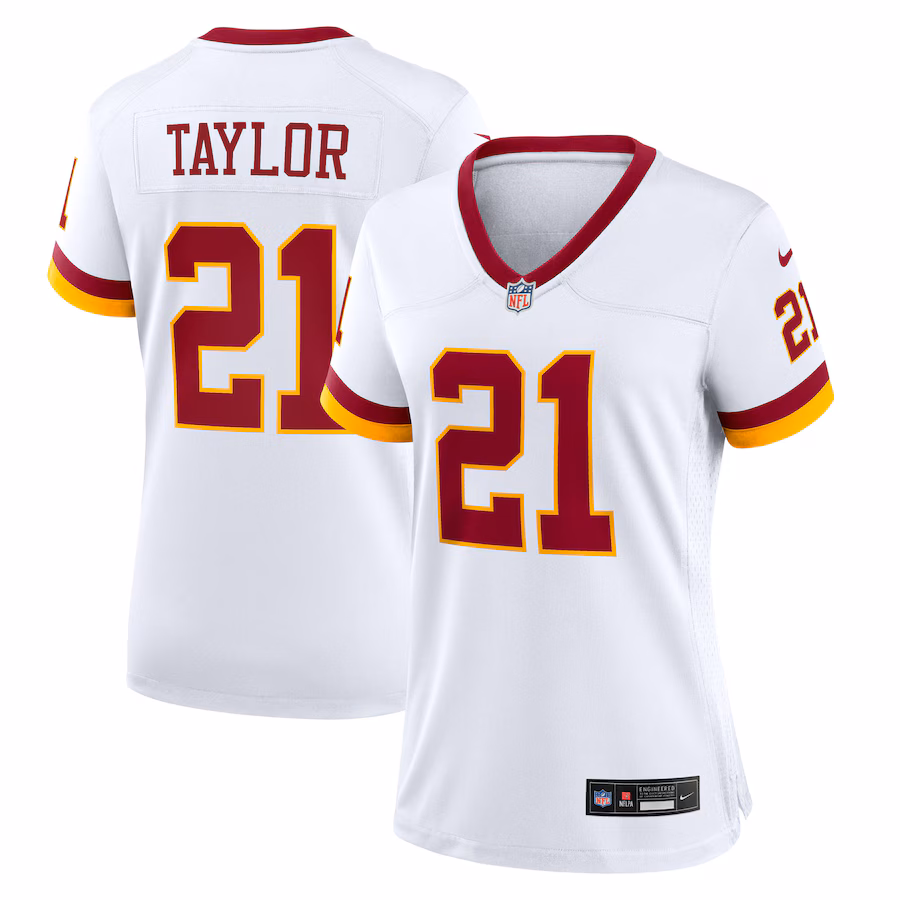 Women's Washington Commanders Sean Taylor Nike White Game Super Bowl Era Jersey - Jersey