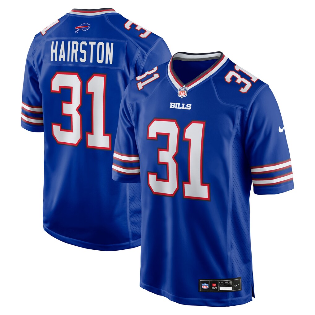 Men's Buffalo Bills Maxwell Hairston Nike Royal Game Player Jersey - Jersey