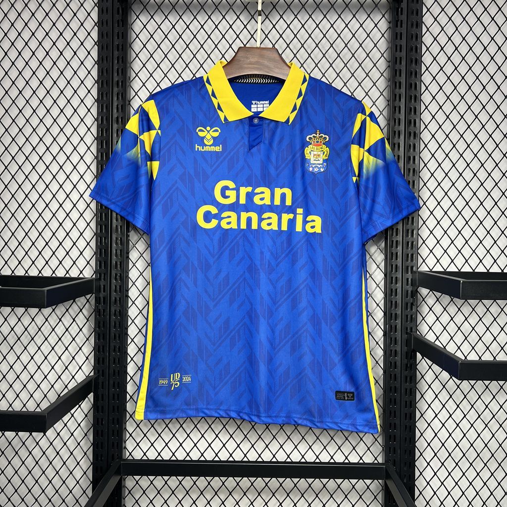 UD Las Palmas Soccer Jersey Away Custom Shirt 2024/25 - Jersey