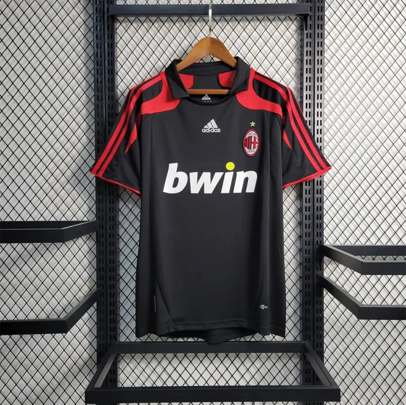AC Milan Retro Soccer Jersey Third Away Custom Shirt 2007/08 - Jersey
