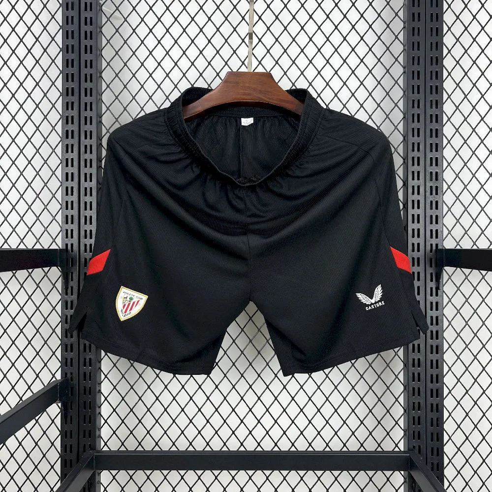 Athletic Club de Bilbao Soccer Jersey Home Custom Shorts 2025/26 - Jersey